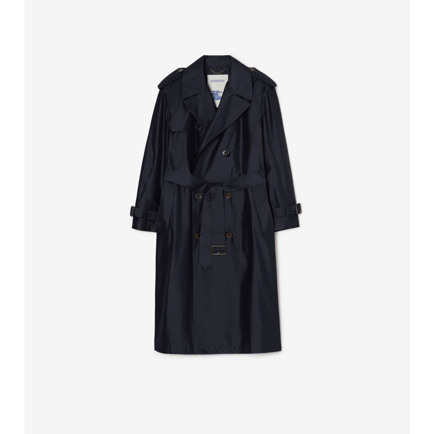 Trench Coat Hoxton largo en seda