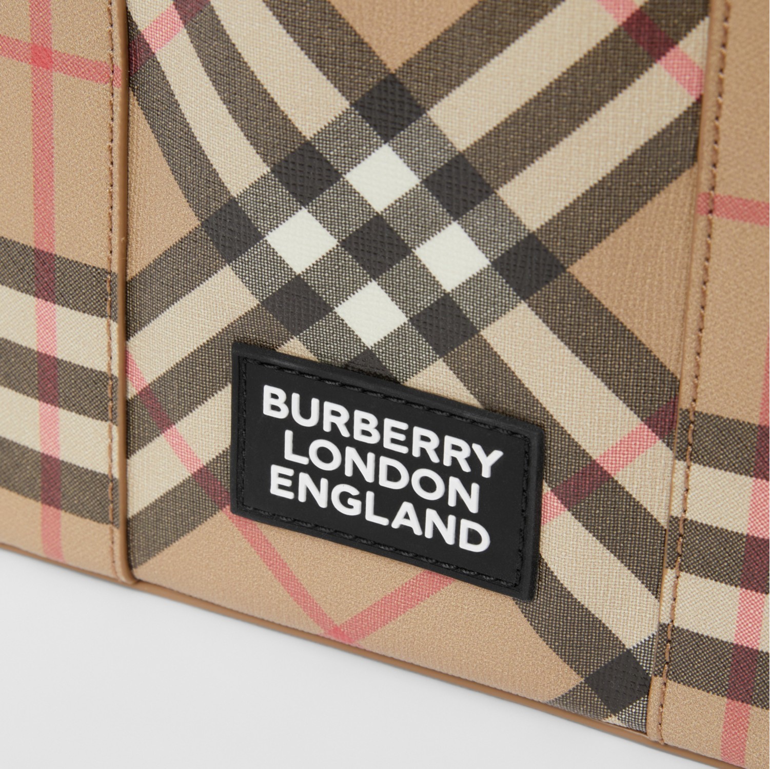 Burberry Kids Logo Appliqué Vintage Check Tote Bag - Farfetch