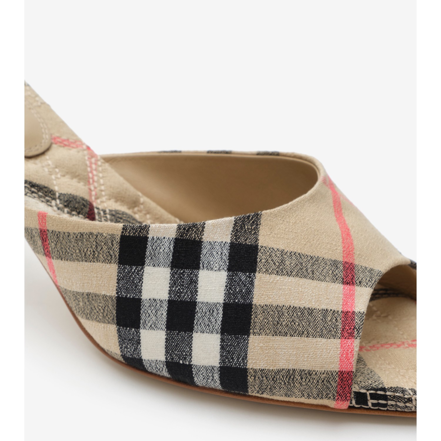 Check Mews Low Sandals​ - thumbnail 6