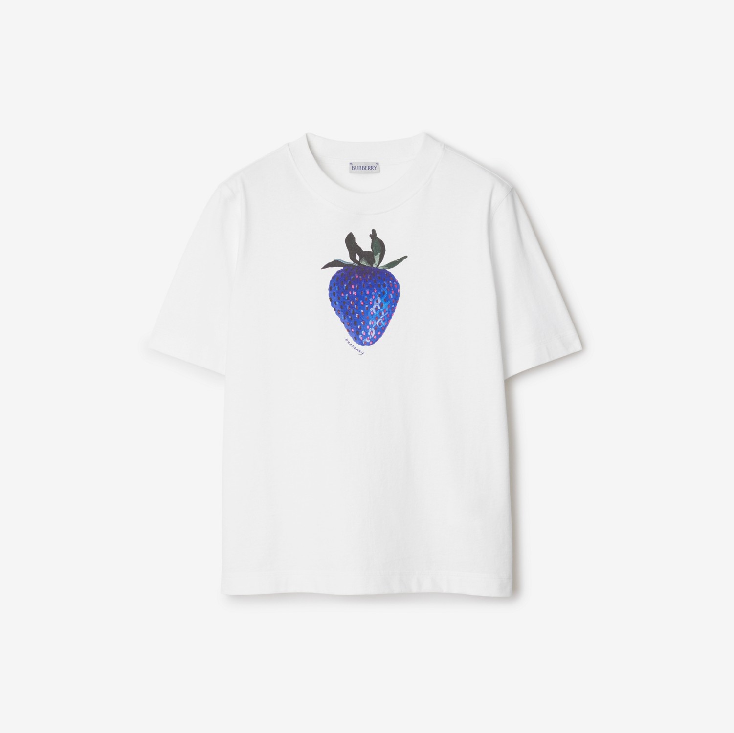 Camiseta en algodón con fresa