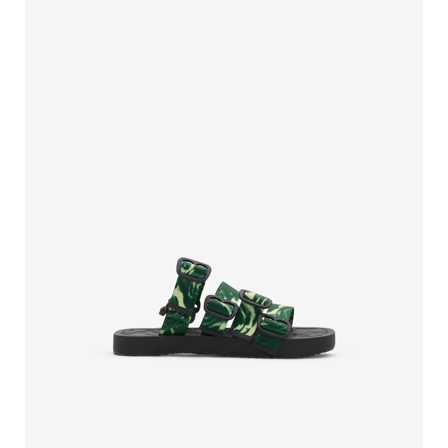 Rose Nylon Strap Sandals in Ivy - Men | Burberry® Official