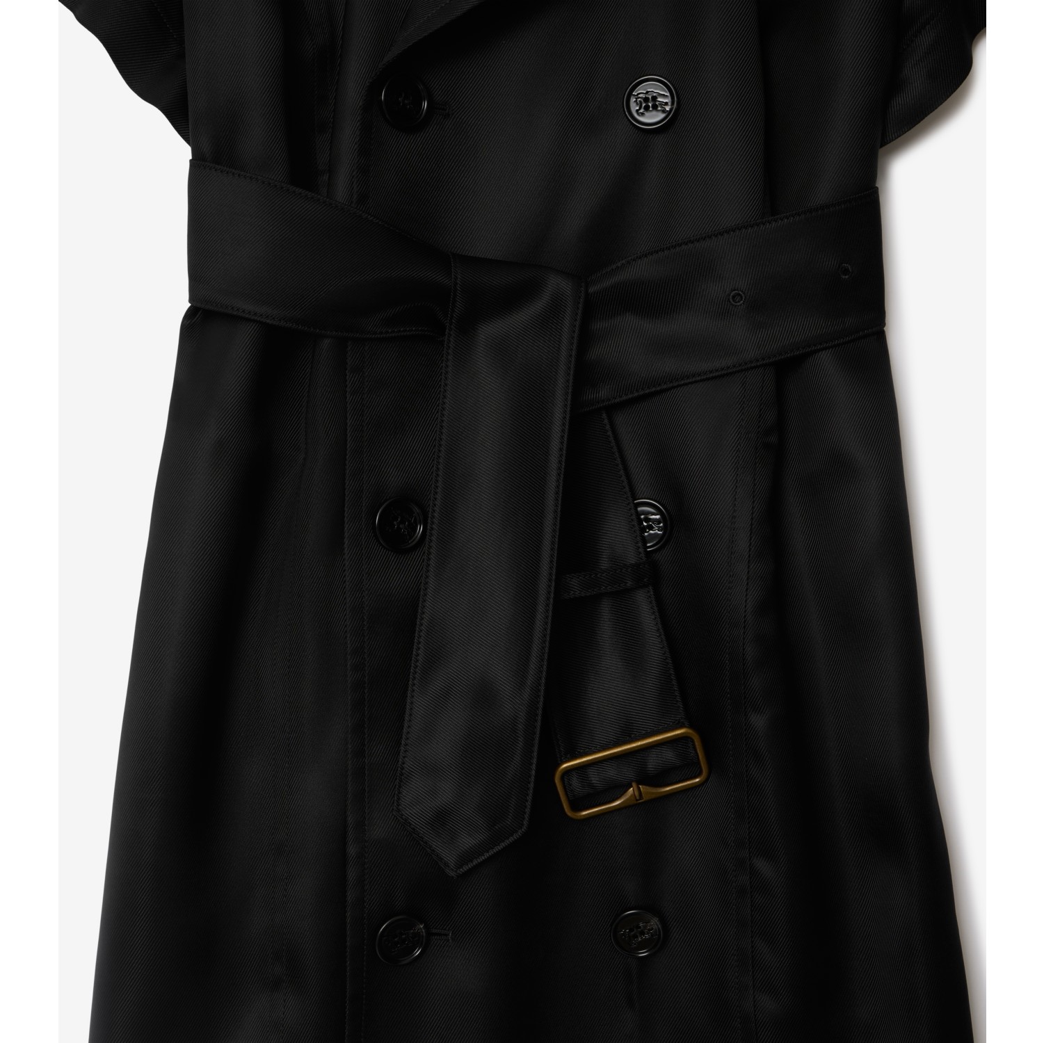 Robe trench en viscose
