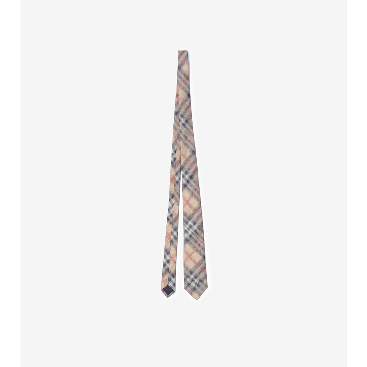  Check Silk Tie