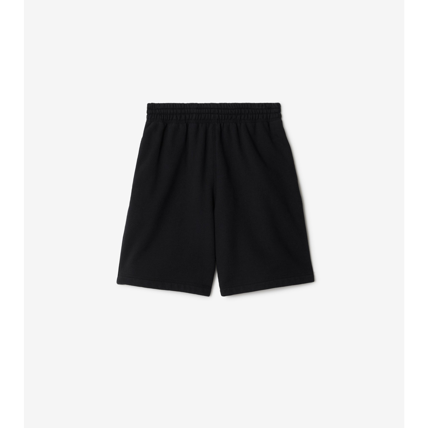 Cotton Shorts in Black - Men