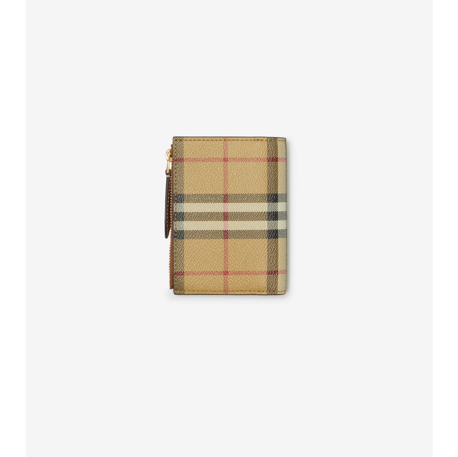 Small Check Bifold Wallet