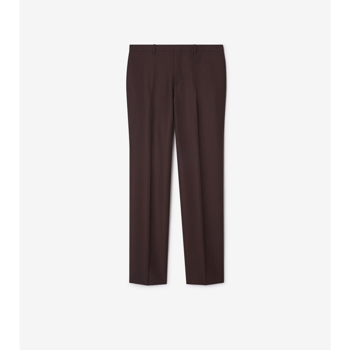  Stripe d Wool Mohair Tailored Trousers