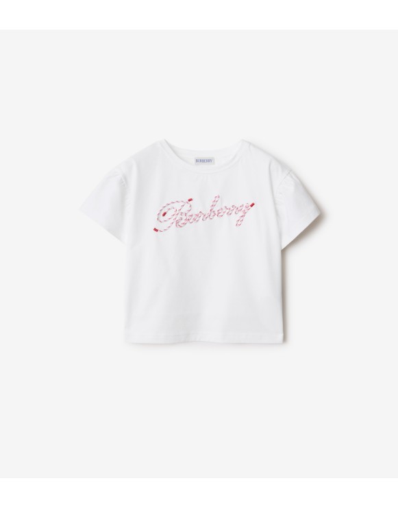 Laces Logo Cotton T-shirt