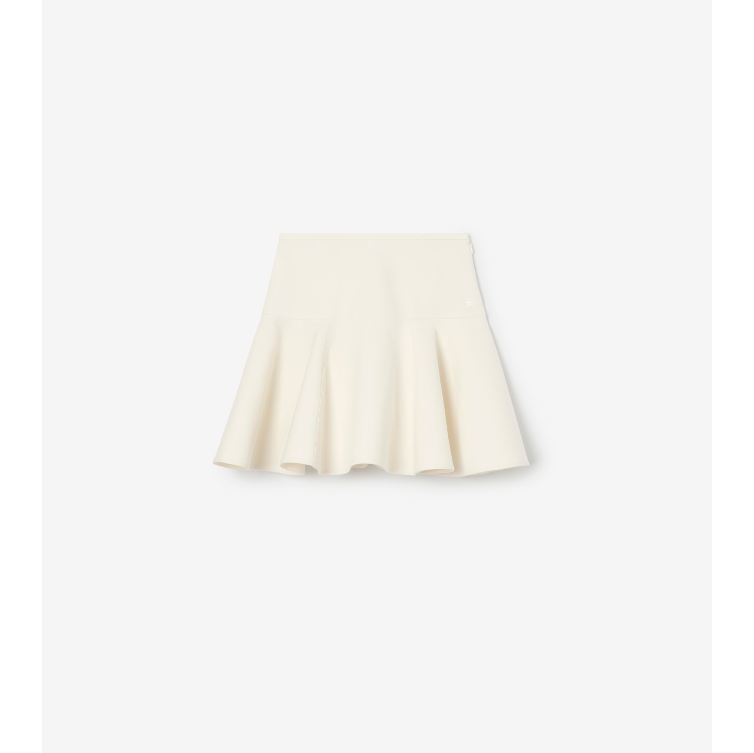 Fit-and-flare Cotton Mini Skirt