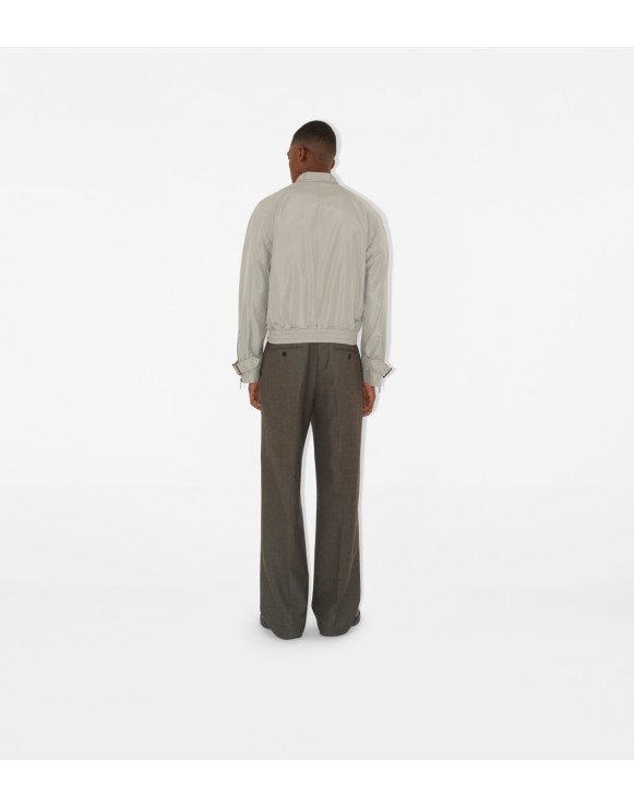 Veste Harrington en soie
