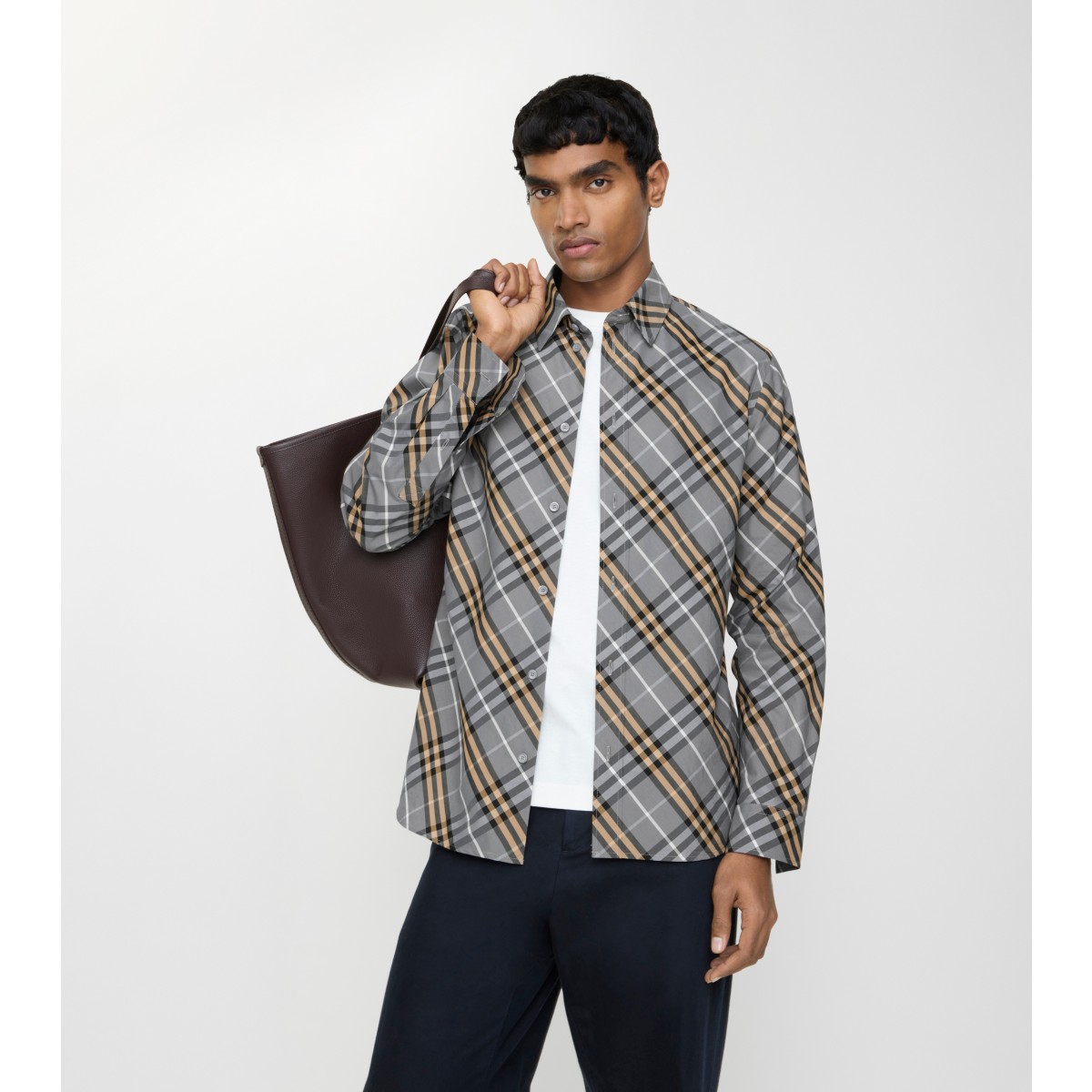  Check Regular Fit Cotton Shirt