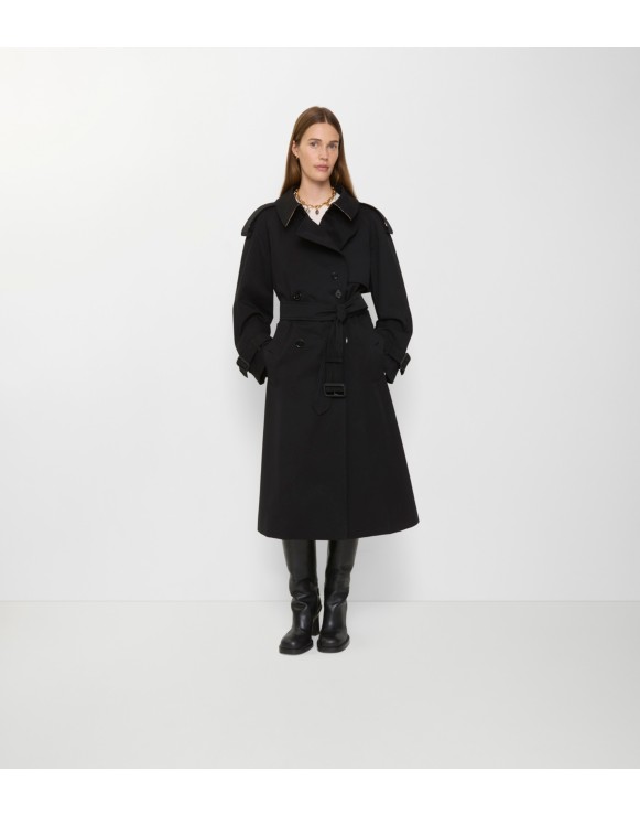 Long Gabardine Fitzrovia Trench Coat