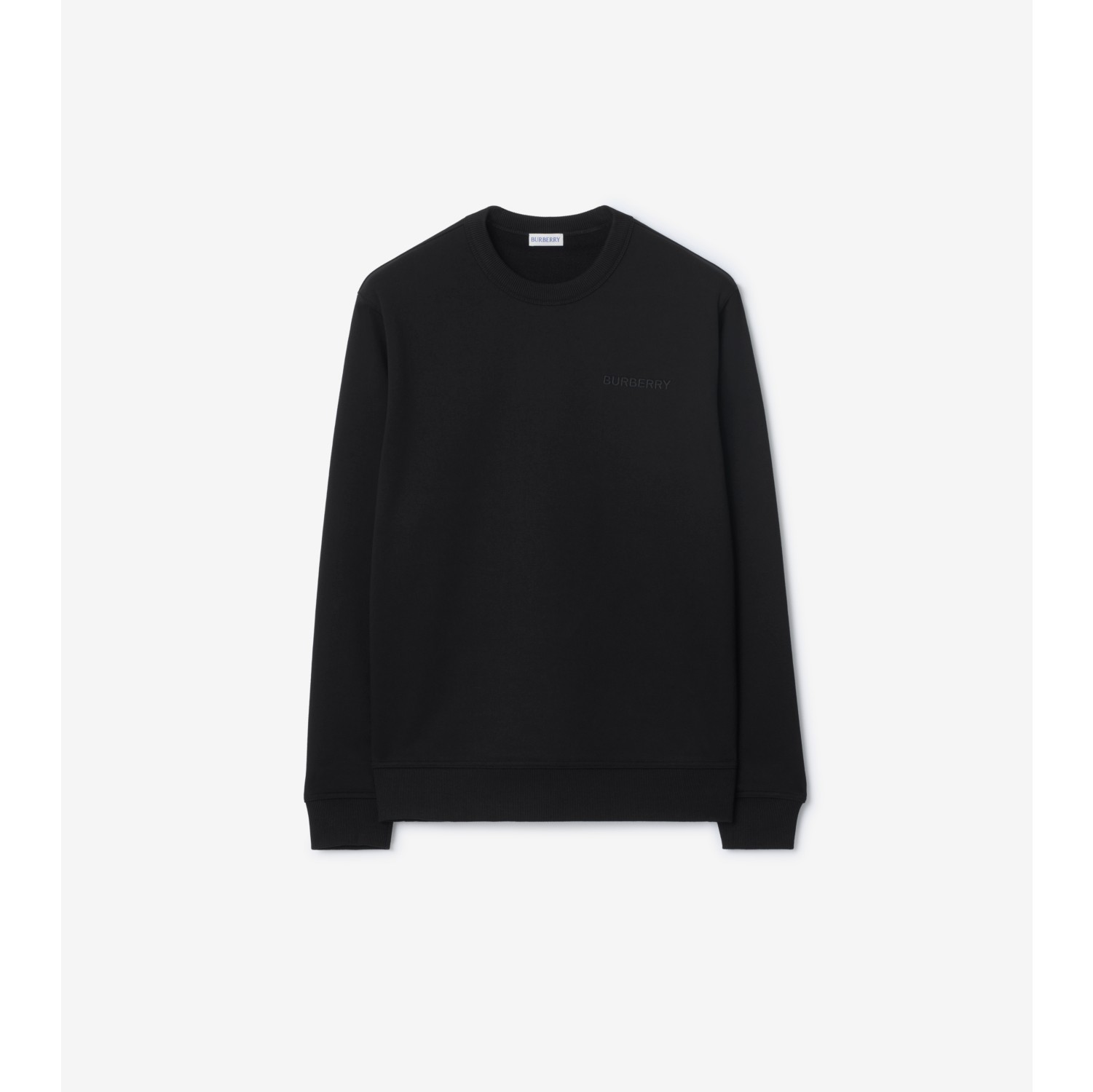 Sweat-shirt en coton à logo