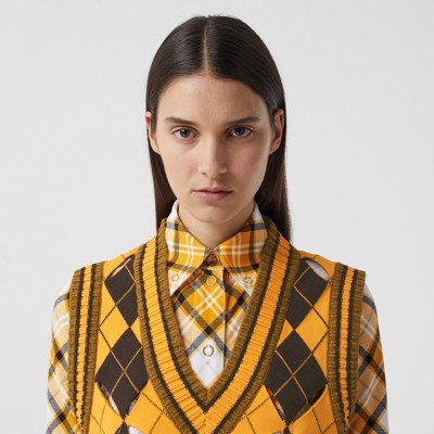 burberry vest orange