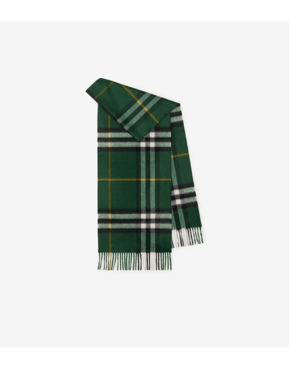 Check Cashmere Scarf
