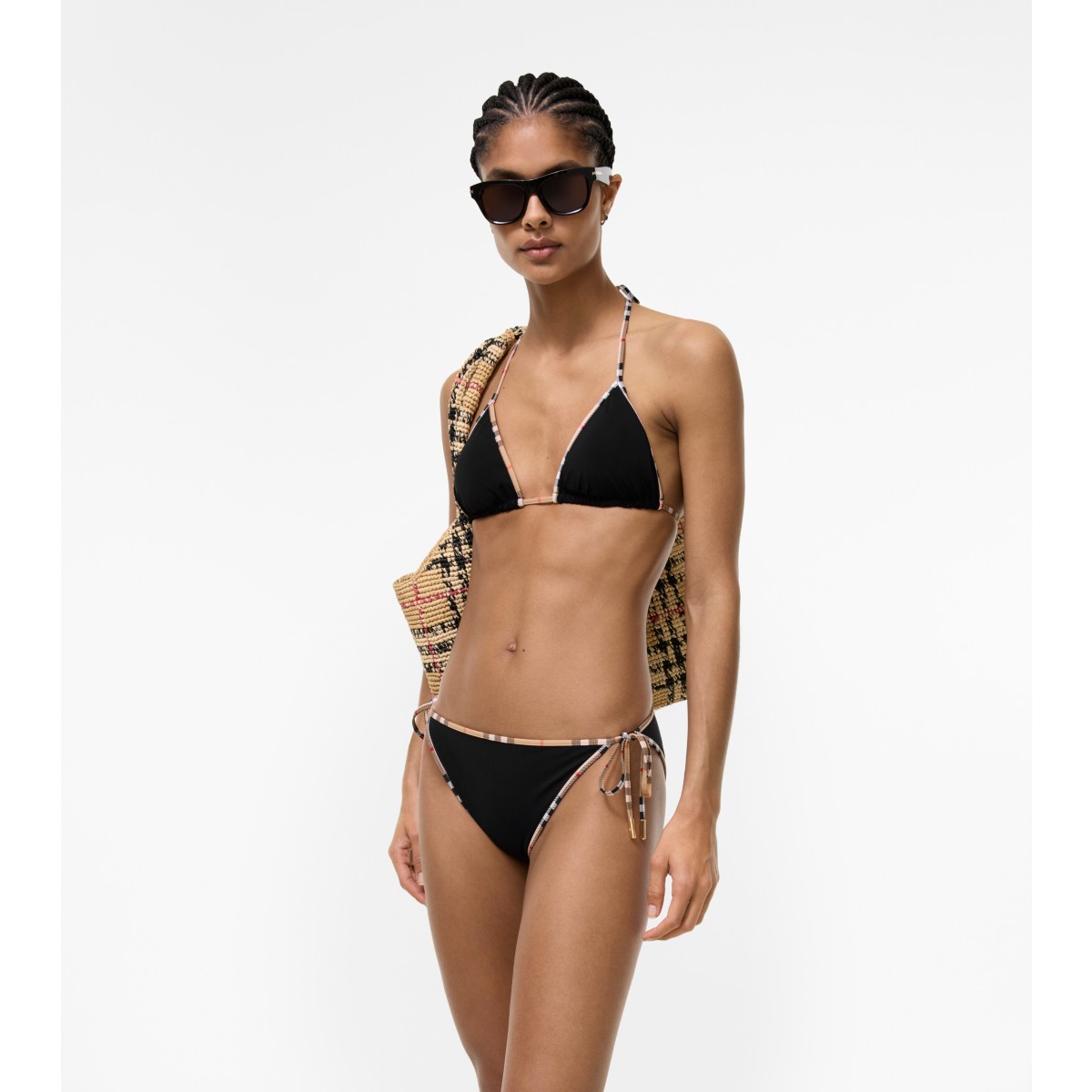  Check Trim Bikini