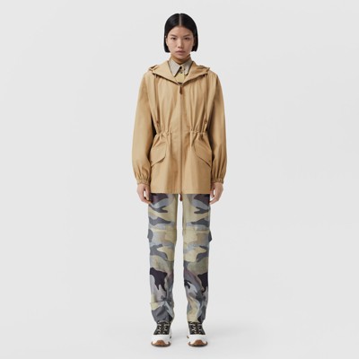 burberry women's hooded jacket