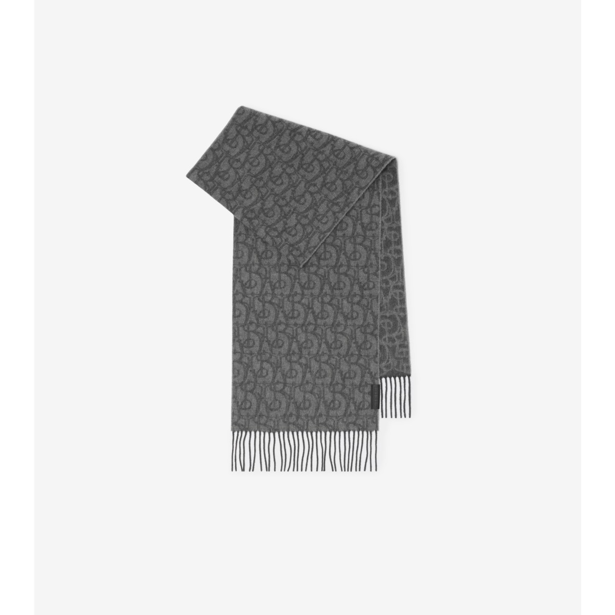 BURBERRY BURBERRY B CHARM CASHMERE SCARF 