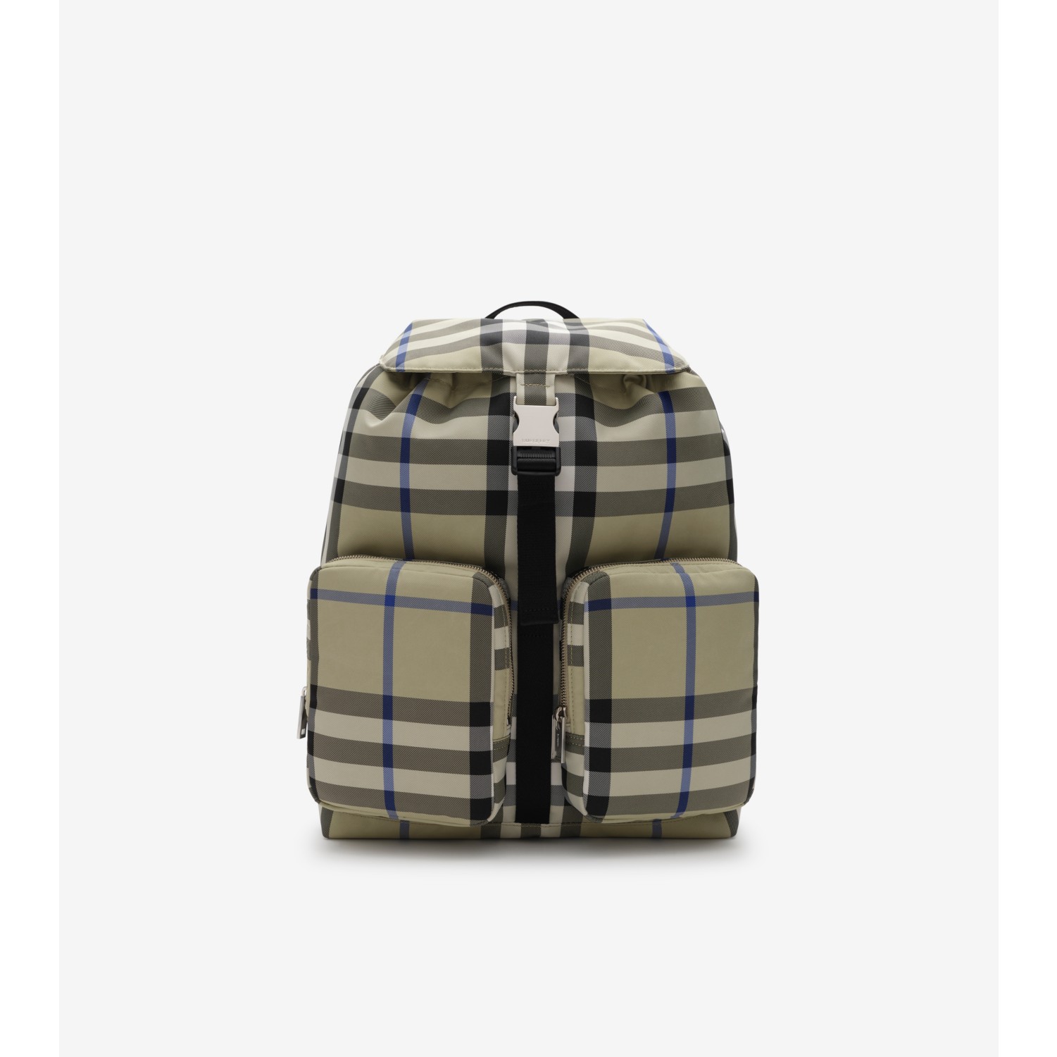 Mittelgroßer Rucksack in Check