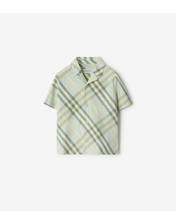 Check Cotton Shirt