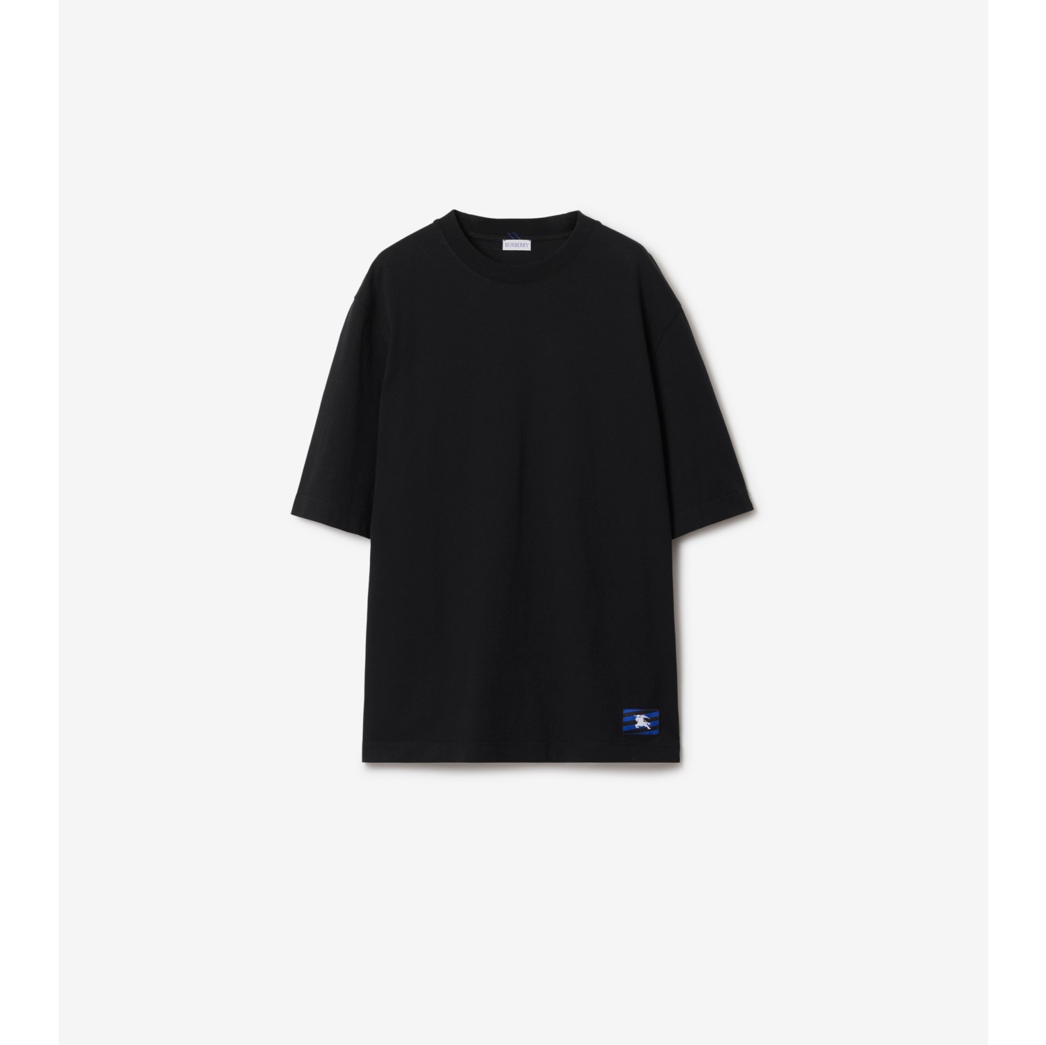 コットンTシャツ (ブラック) - メンズ | Burberry®公式サイト