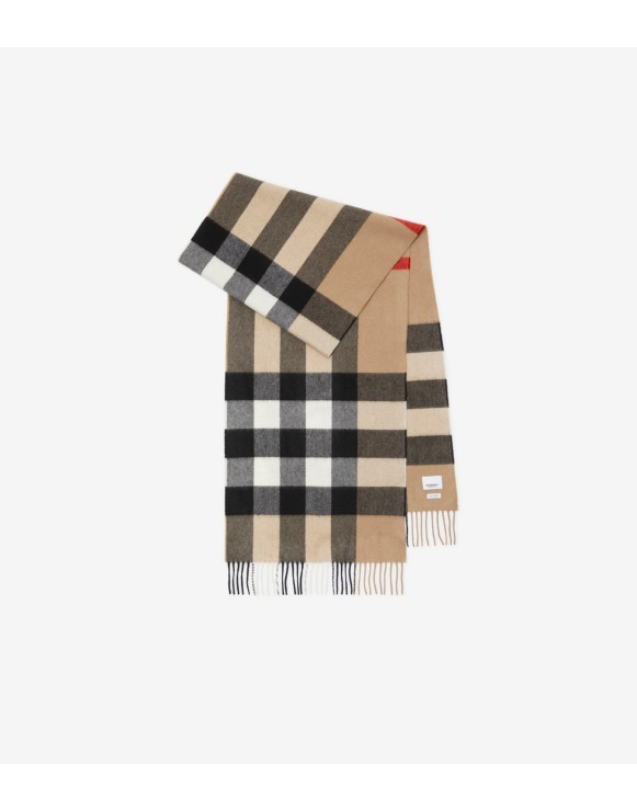 Cachecol de cashmere Check