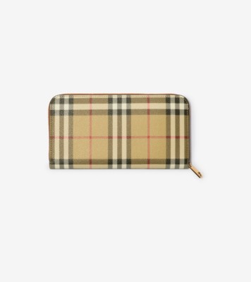 Burberry zip pouch offers wallet