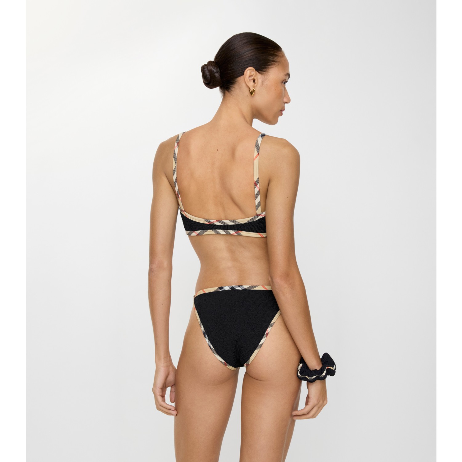 Tyler Bikini in Black - Women, Nylon | Burberry® Official
