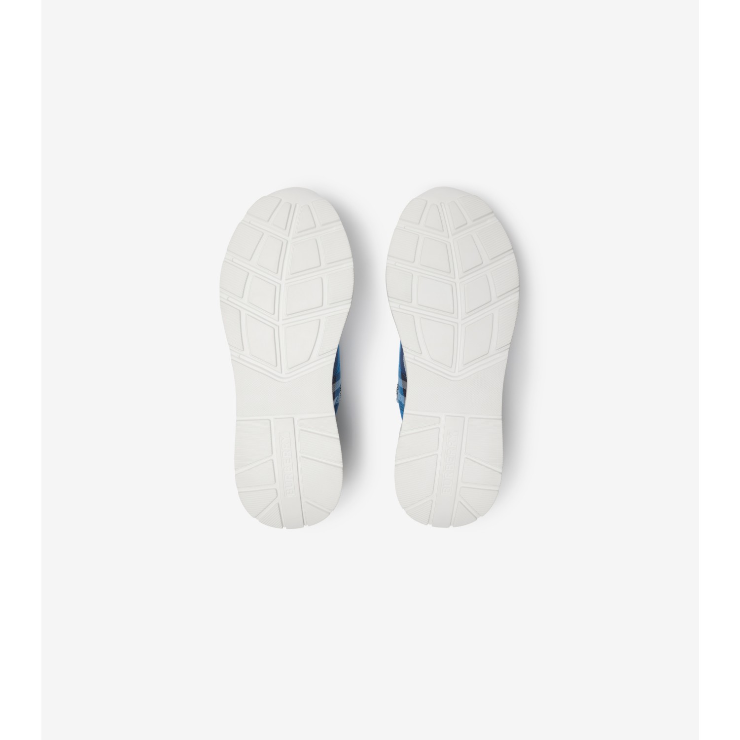 Check Nylon Sneakers