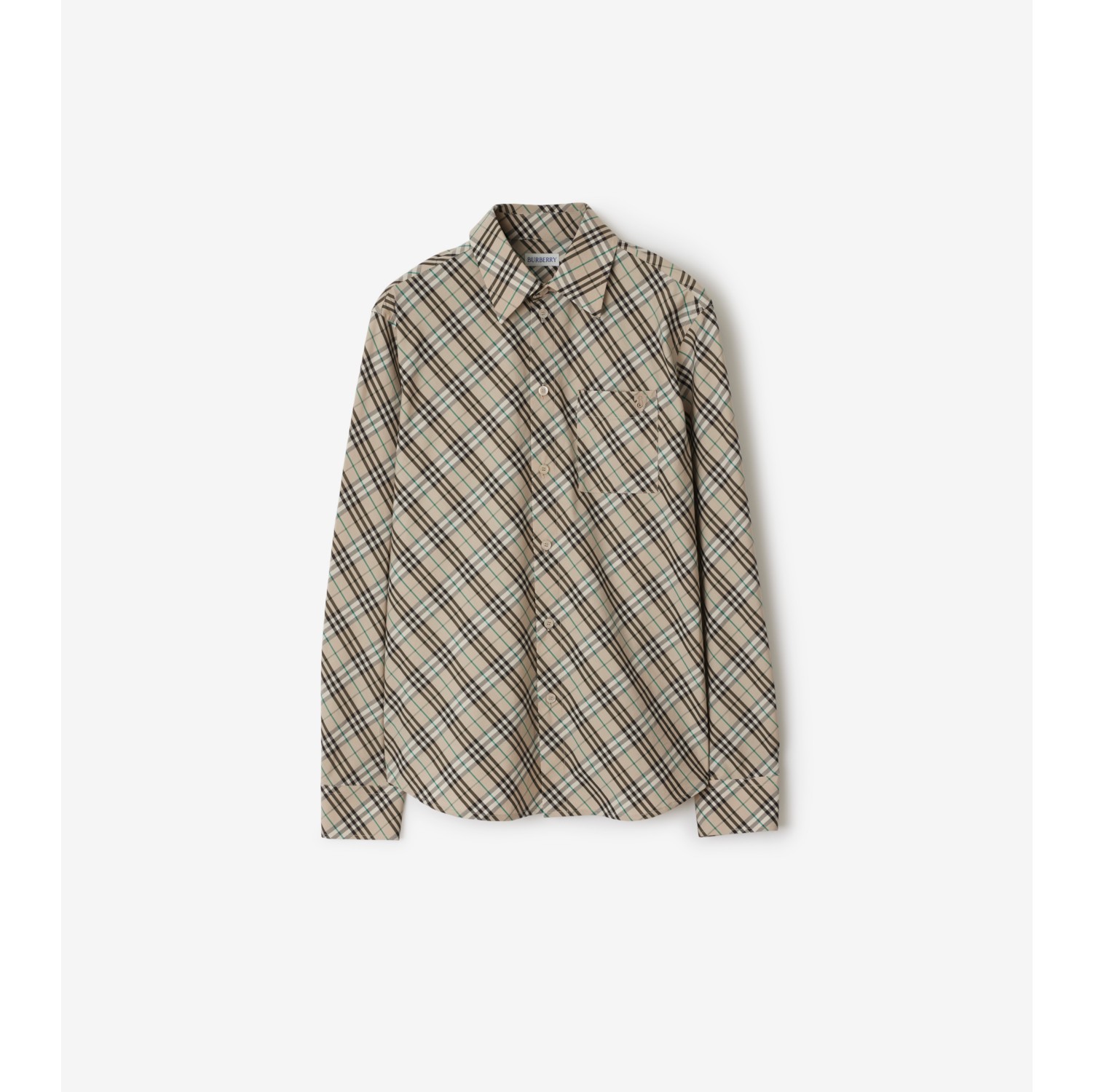 Chemise en coton Check