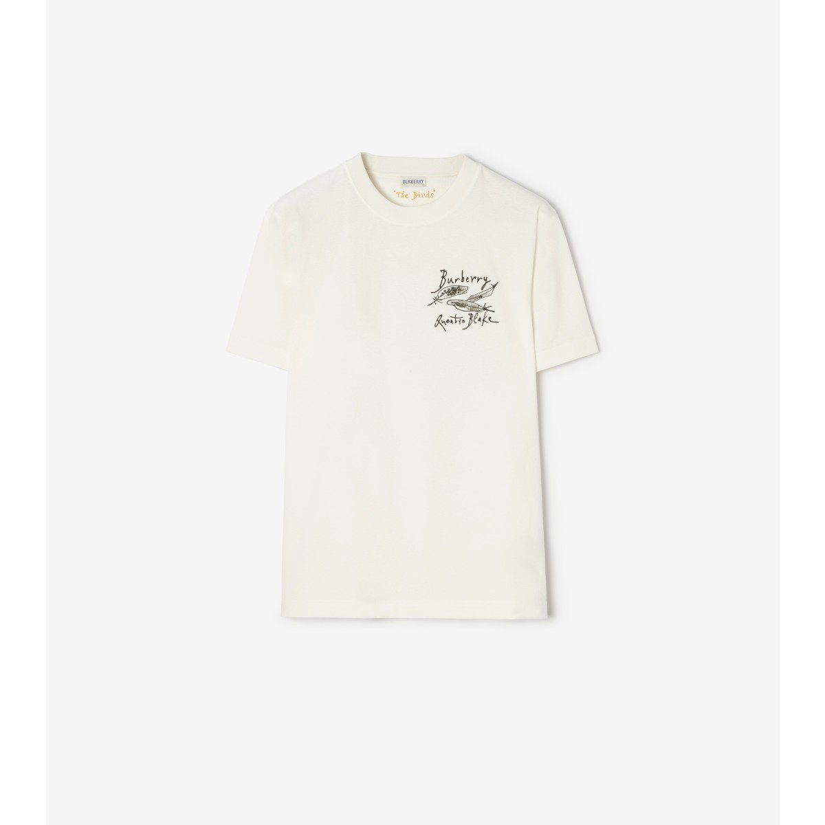  Printed Feather Print T-shirt