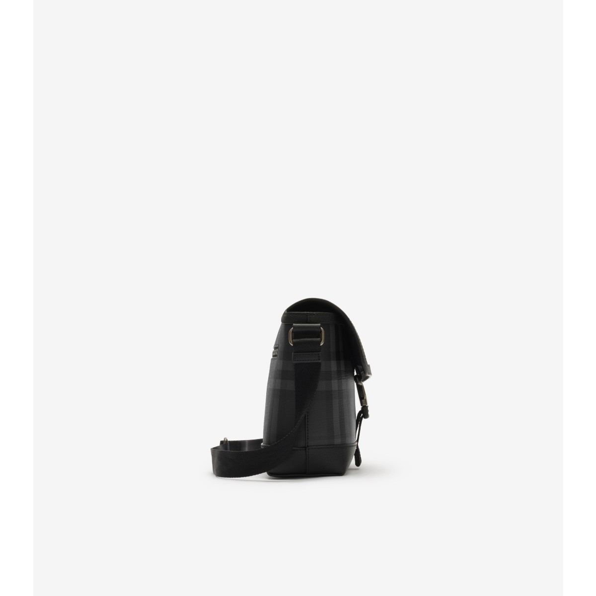  Check Small City Clip Messenger Bag