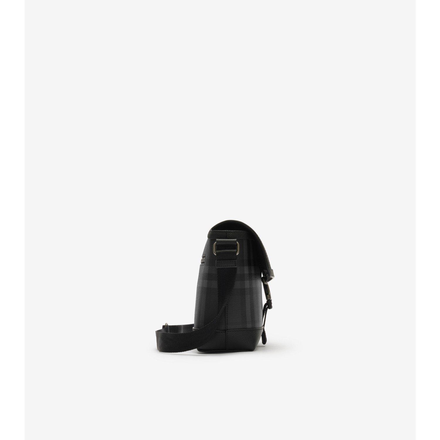Small City Check Clip Messenger Bag