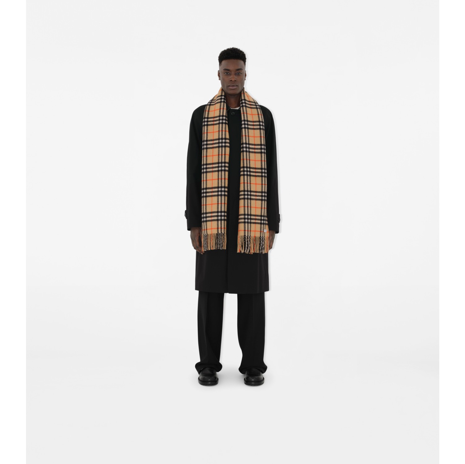 Sciarpa in cashmere Check