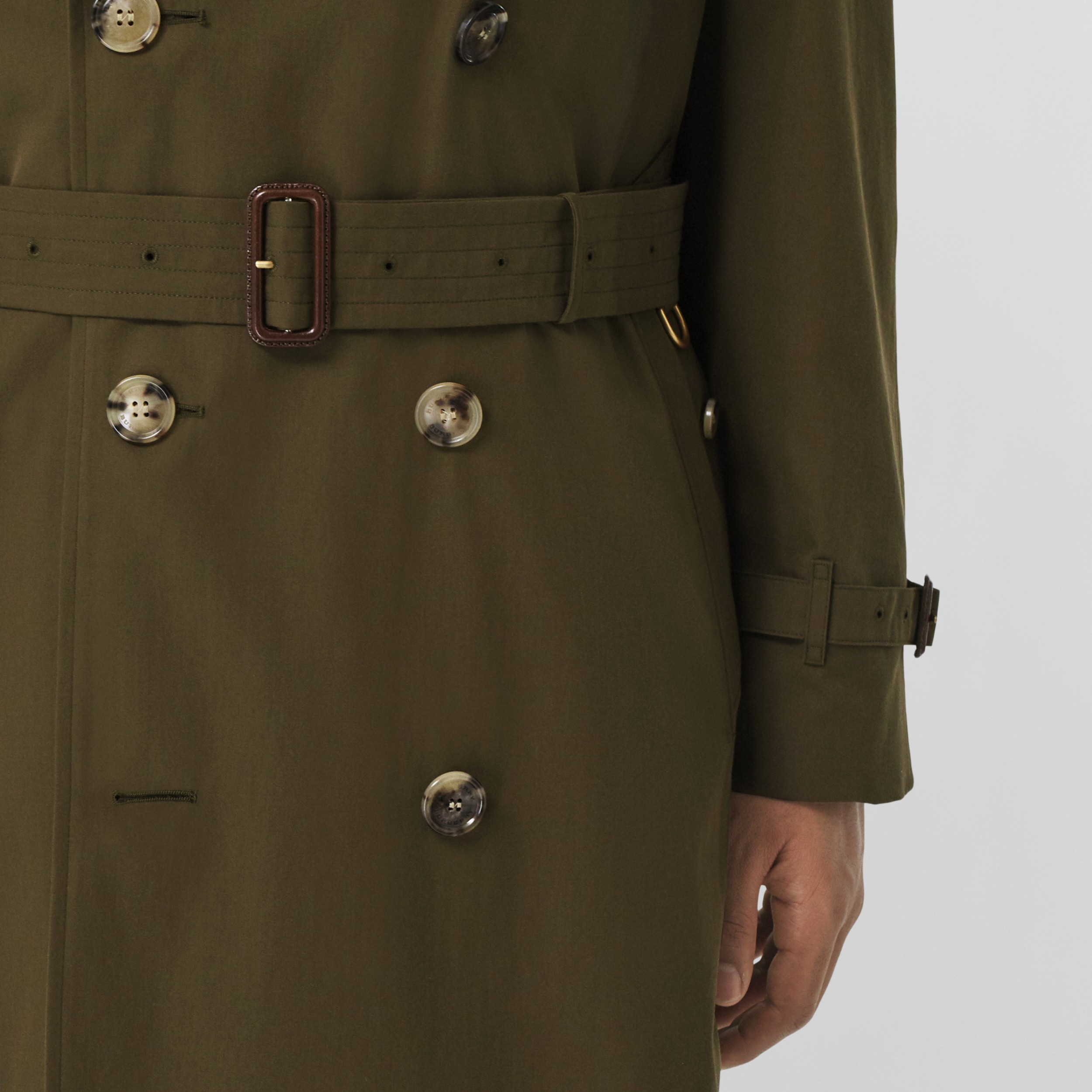 beruset forklare nudler The Westminster Heritage Trench Coat in Dark Military Khaki - Men | Burberry