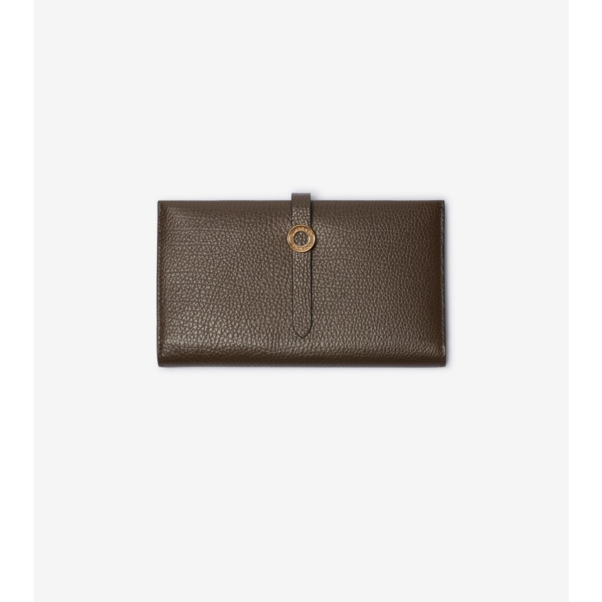 Burberry Grainy Leather Continental Wallet