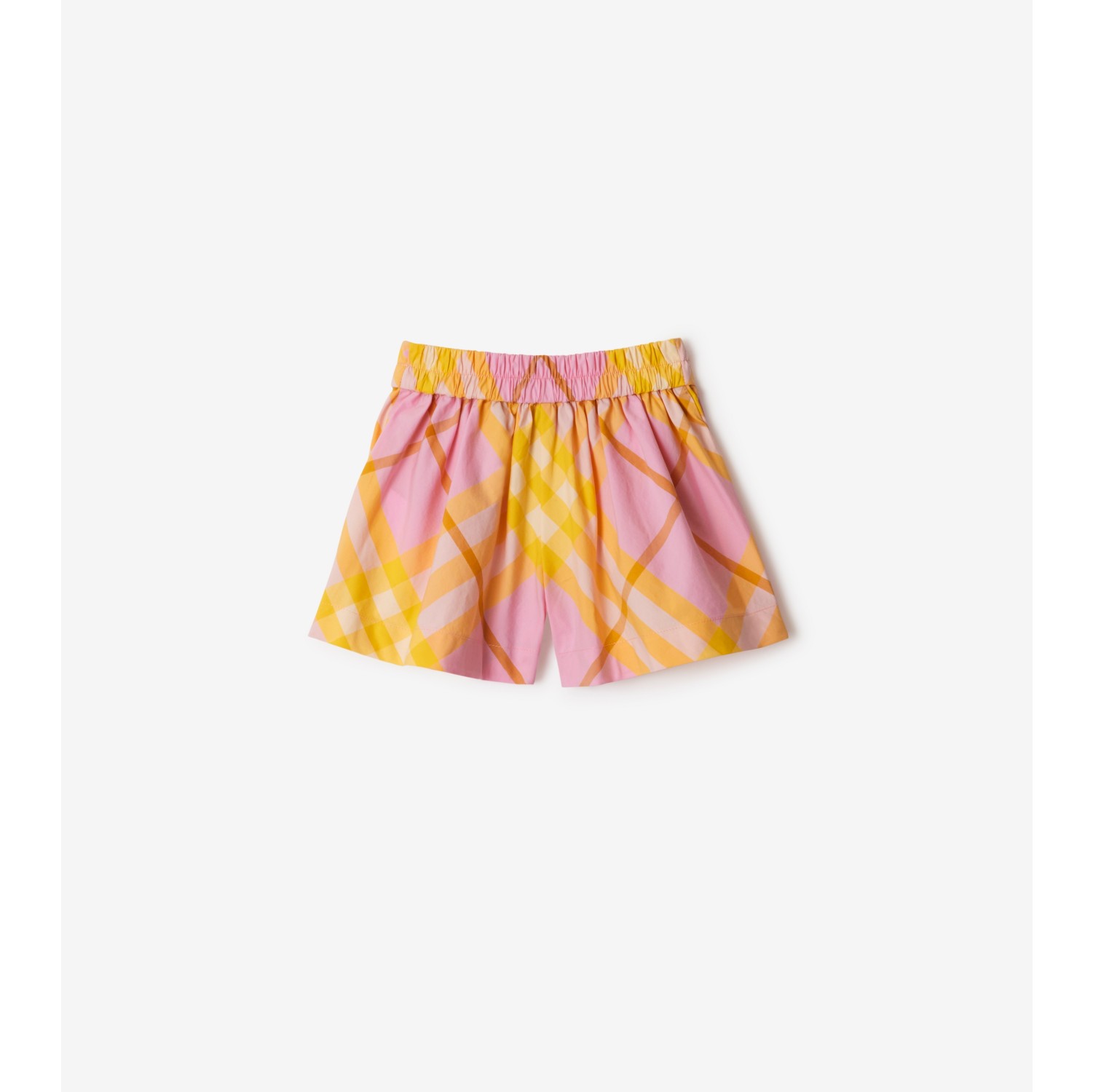 Baumwollshorts in Check