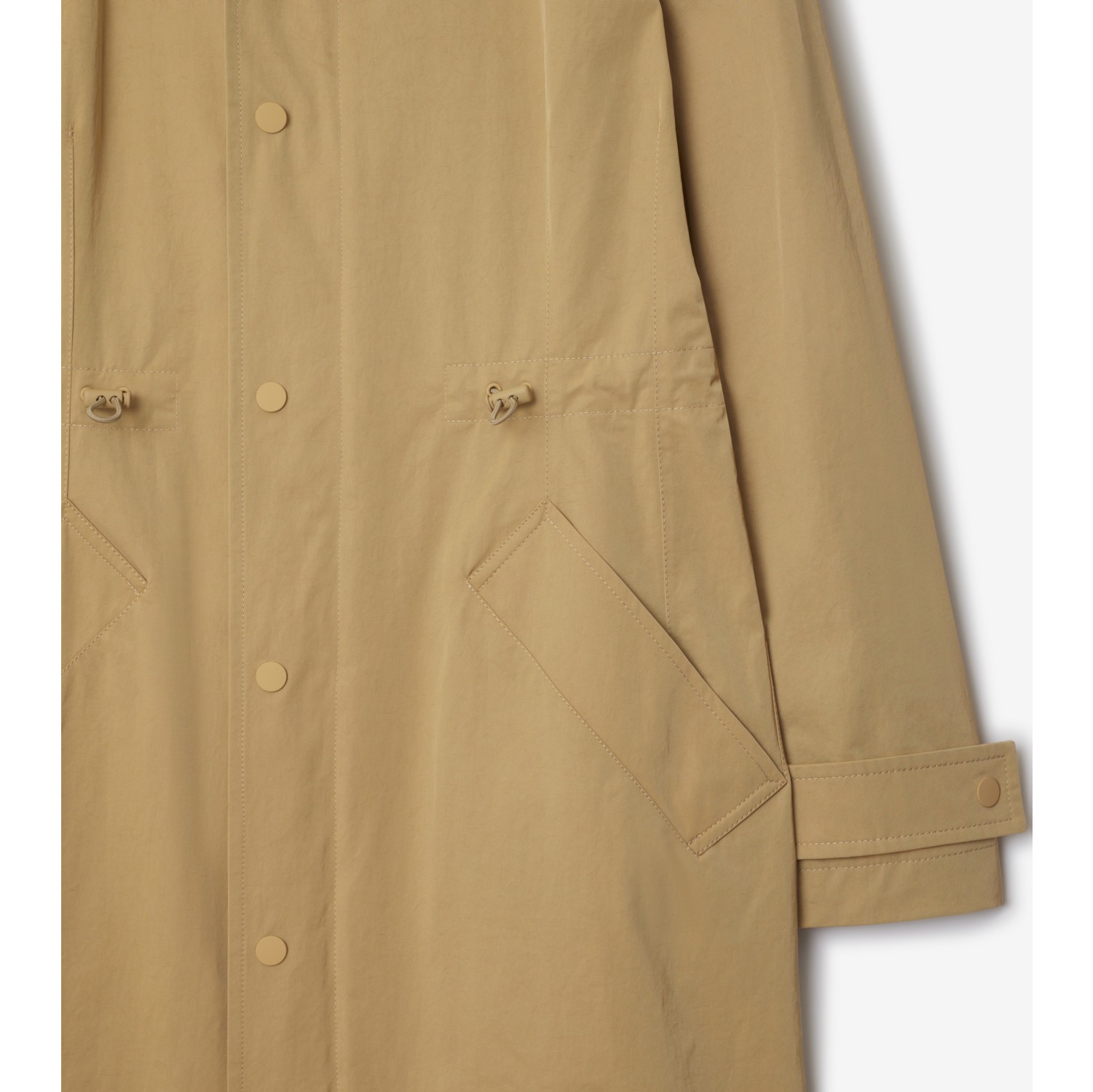 Parka in cotone e nylon