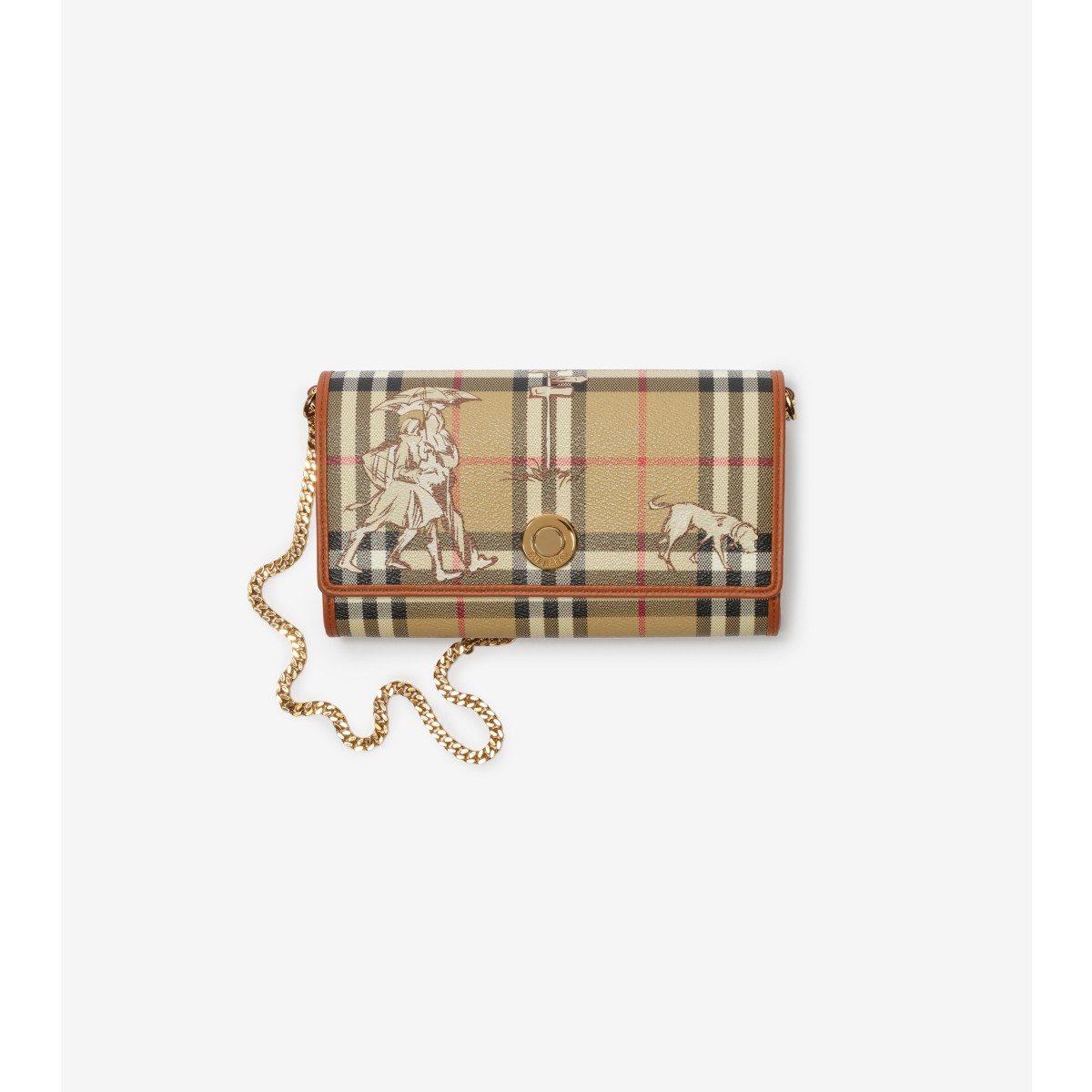  Check Mates Chain Strap Wallet