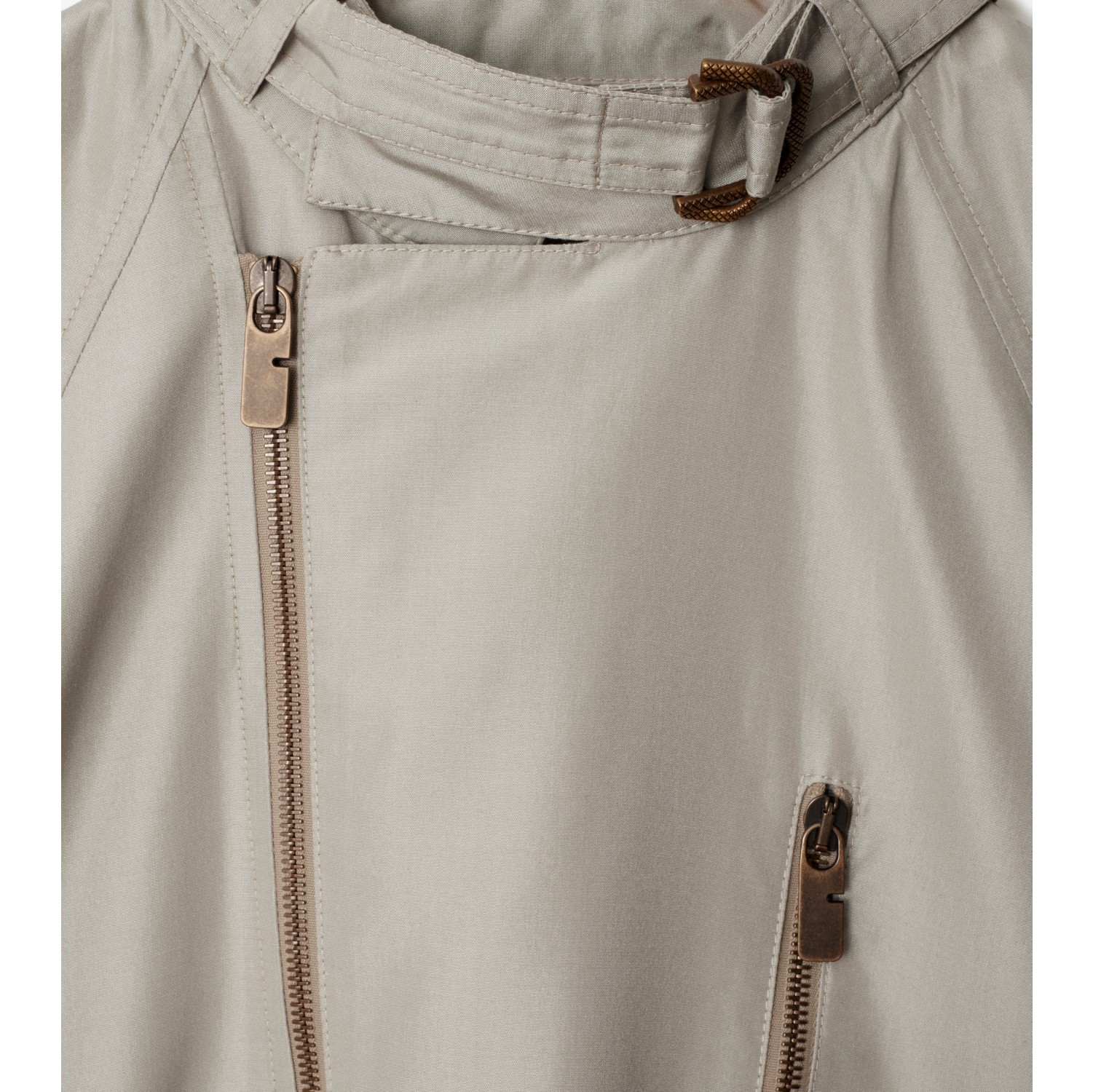 Chaqueta Harrington en seda