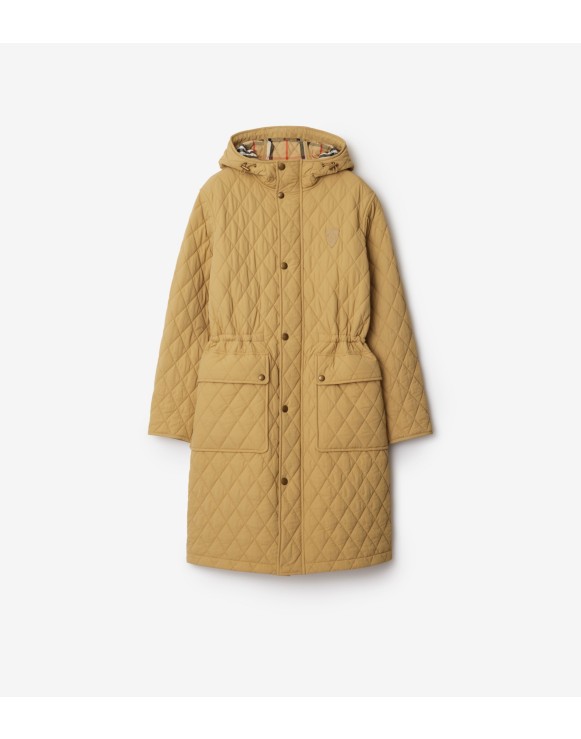 Quilted Nylon Parka