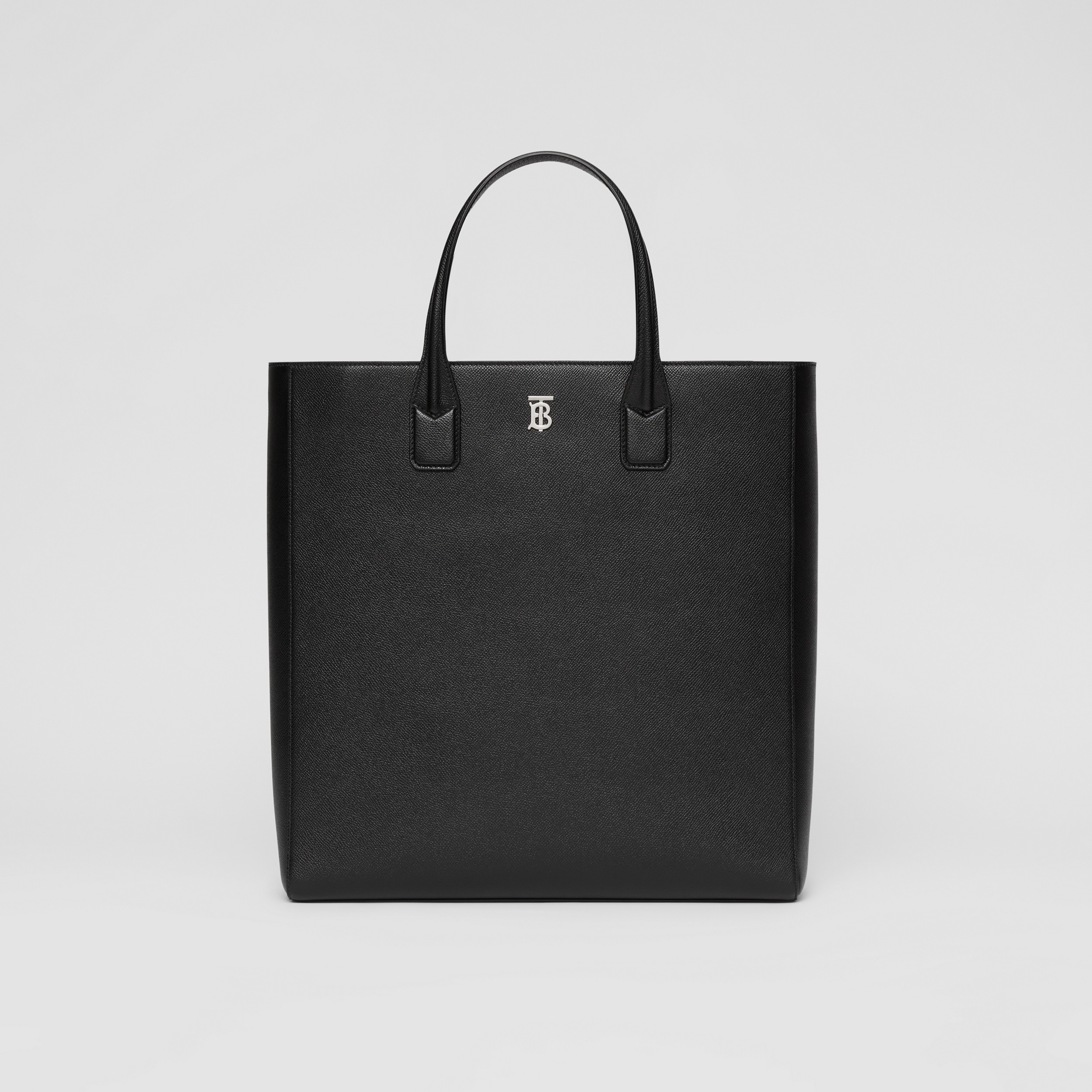 Leather Slim Denny Tote in Black - Men | Burberry® Official - 1