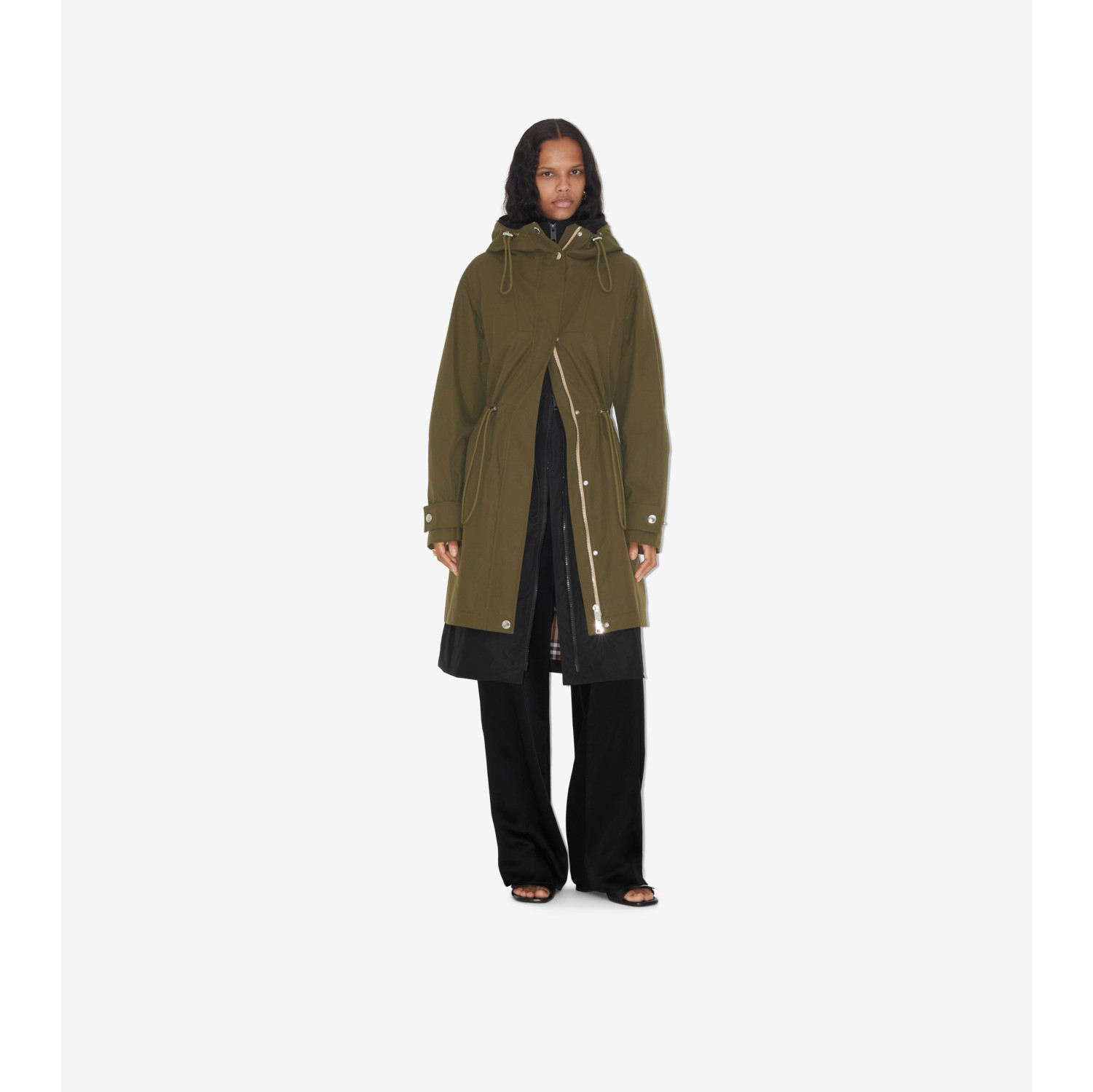 Khaki lightweight parka sales womens