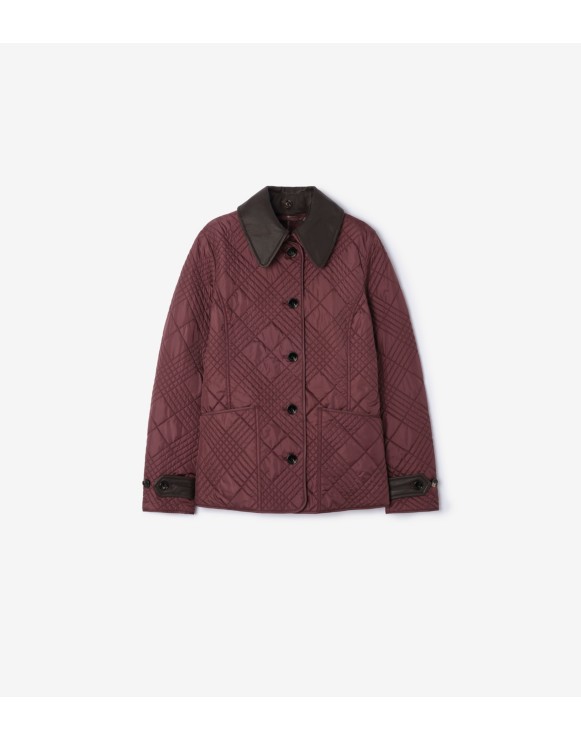 Micro Check-stitch Nylon Jacket