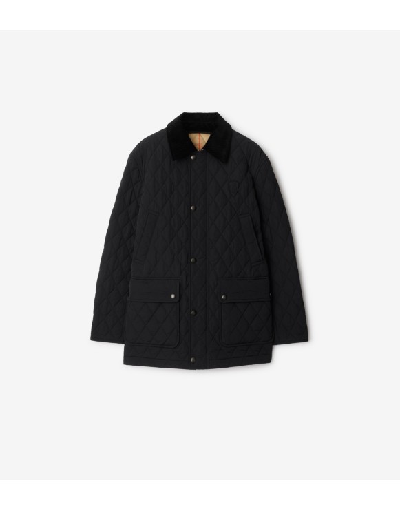 Quilted Nylon Barn Jacket