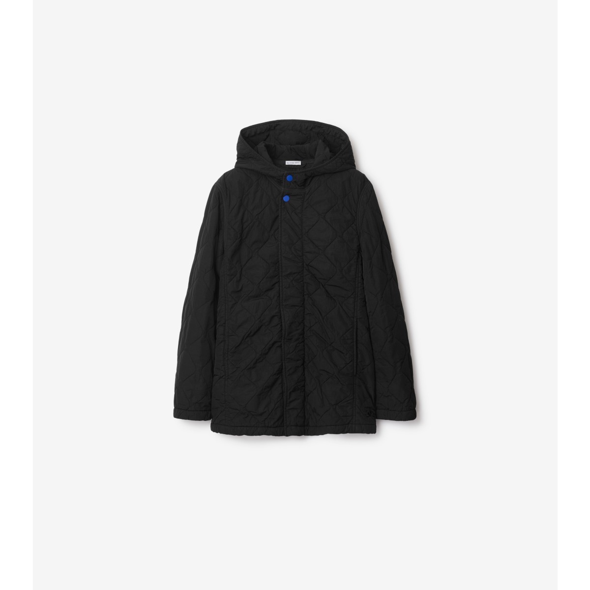 Burberry Quilted Nylon Jacket In Onyx