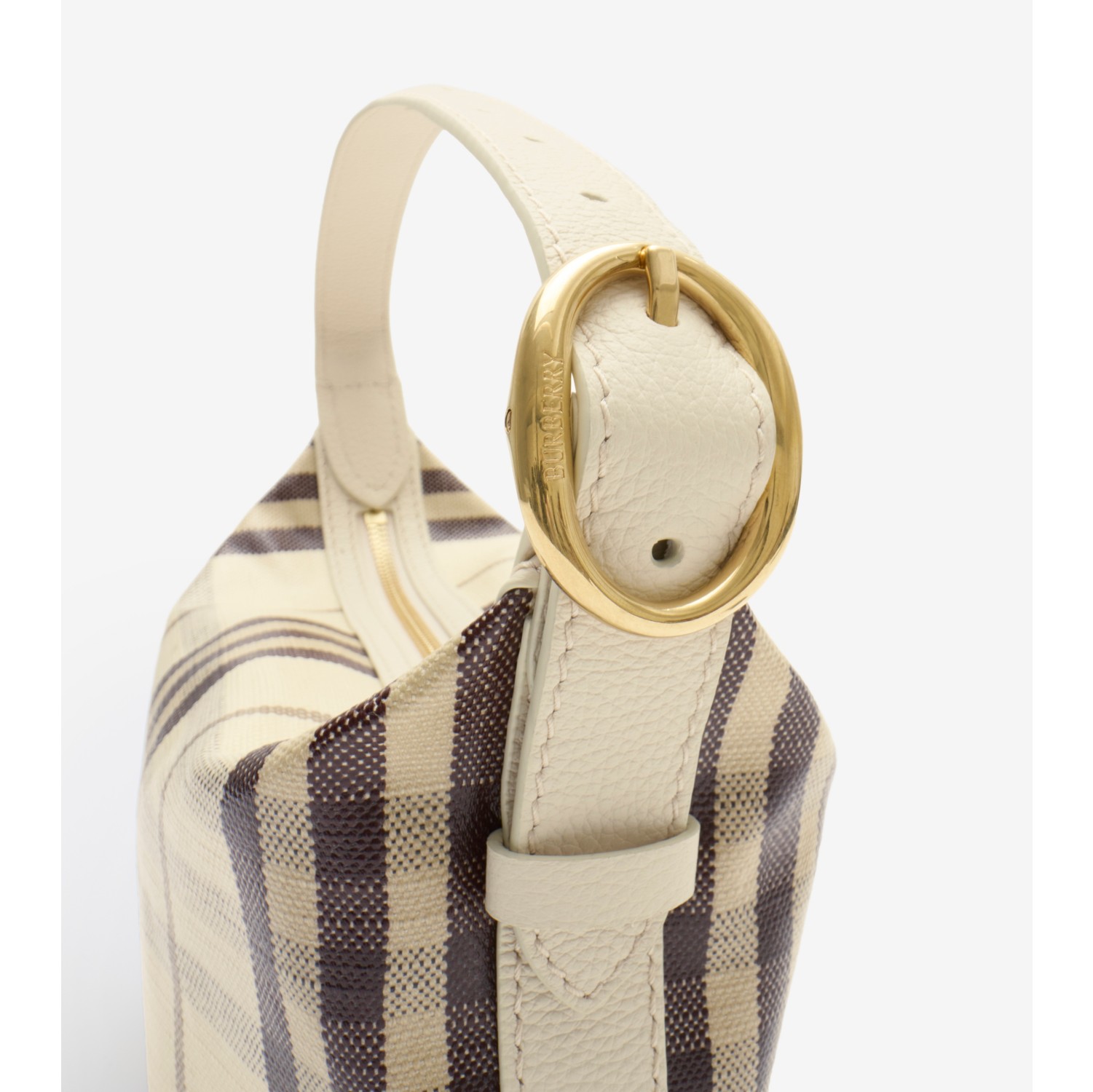 Mini Highlands Duffle Bag​ in Light beige - Women | Burberry® Official