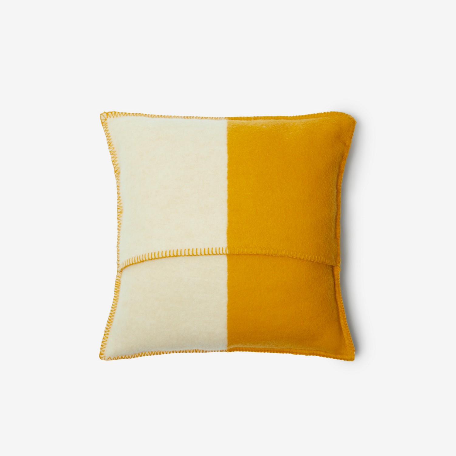 EKD Wool Cushion in Pear | Burberry® Official