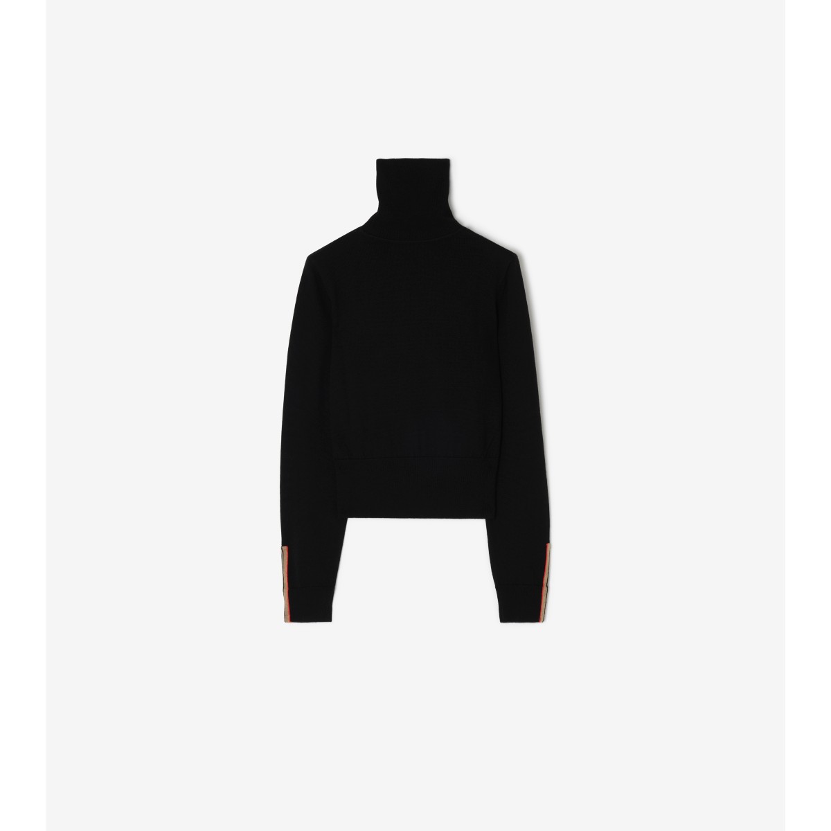  Stripe Wool Rollneck Sweater