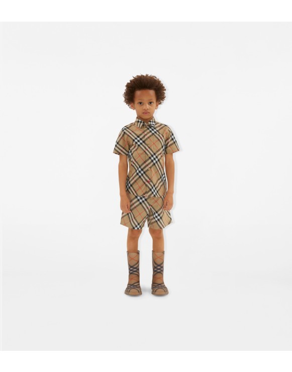 Baby boy burberry shorts online