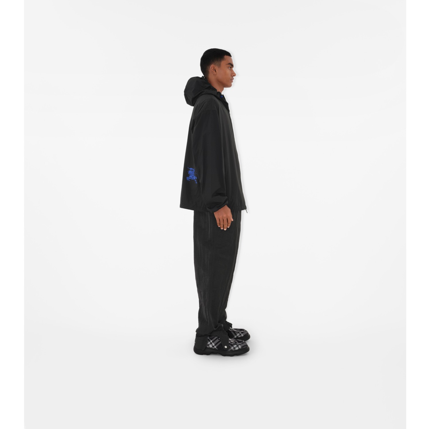 Nylon Jogging Pants in Black - Men | Burberry® Official